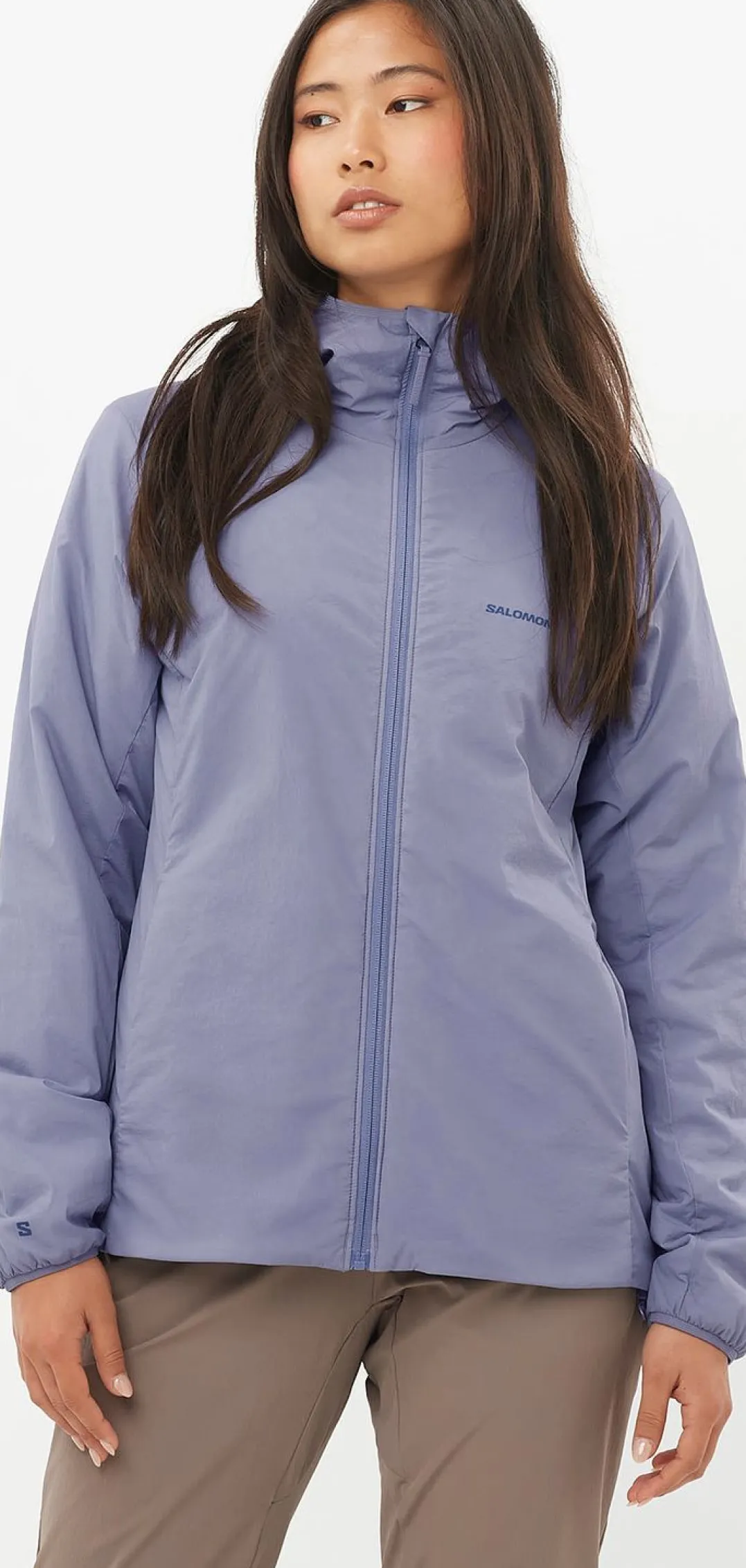 Salomon Women's Mountain Flex Jacket Blue Granite