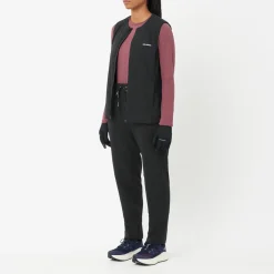 Salomon Women's Mountain Flex Hybrid Vest Deep Black