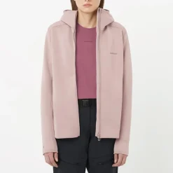 Salomon Women's Outline Warm Midfleece Hoody Etherea