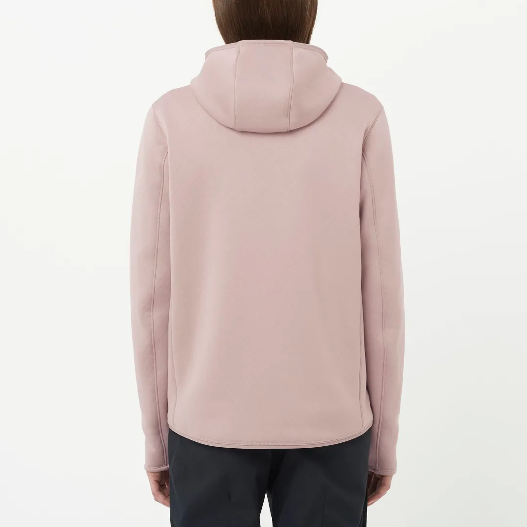 Salomon Women's Outline Warm Midfleece Hoody Etherea