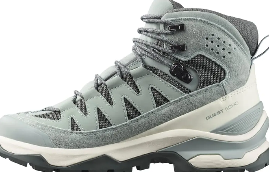 Salomon Women's Quest Echo GORE-TEX Green Milieu/Icicle/Urban Chic