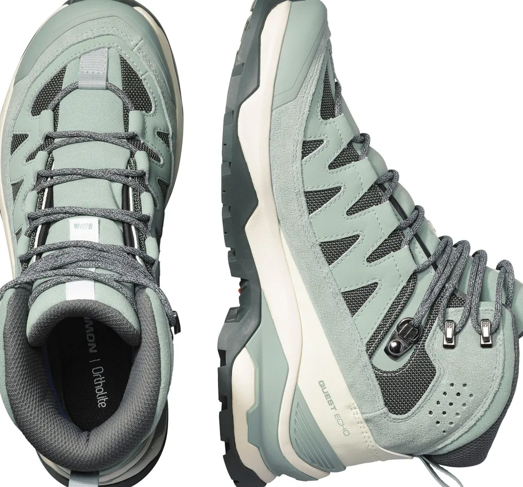 Salomon Women's Quest Echo GORE-TEX Green Milieu/Icicle/Urban Chic