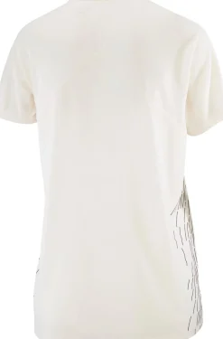 Salomon Women's Sense Aero Graphic Tee Whisper White / Iron