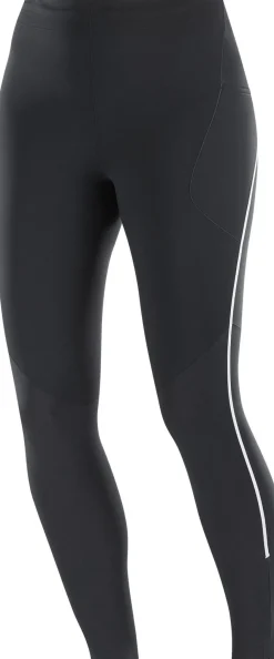 Salomon Women's Sense Aero Stow Tights Deep Black