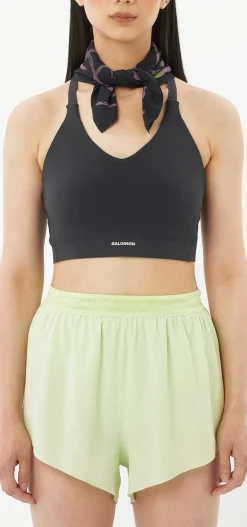 Salomon Women's Shakeout Bliss Bra Deep Black/