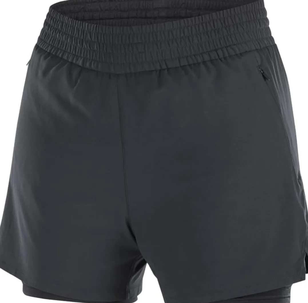 Salomon Women's Shkout Core 2in1 4" Shorts Deep Black