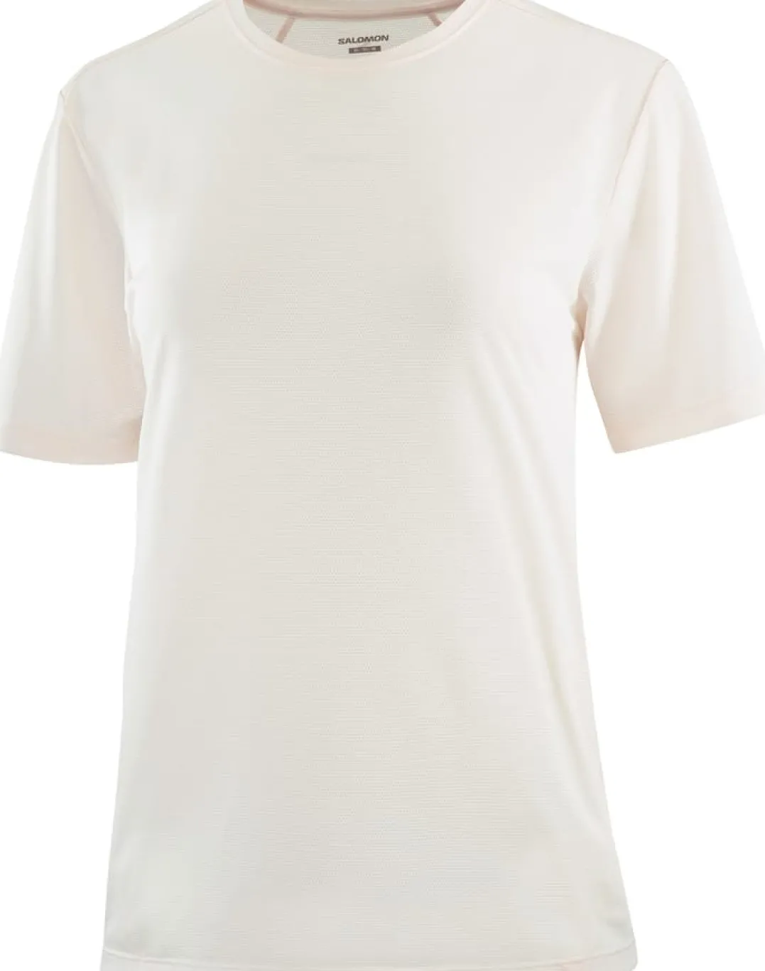 Salomon Women's Shkout Core Short Sleeve Tee Whisper White