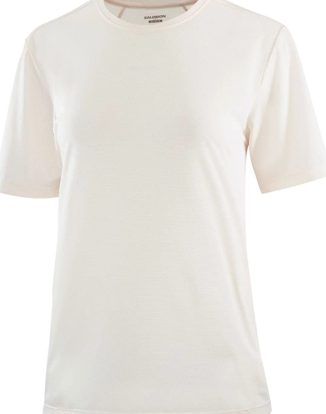 Salomon Women's Shkout Core Short Sleeve Tee Whisper White