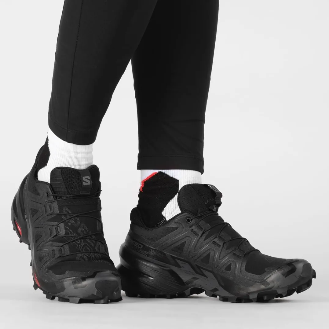 Salomon Women's Speedcross 6 Black/Black/Phantom