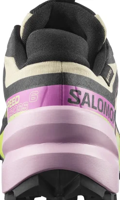 Salomon Women's Speedcross 6 GORE-TEX Bog / Dawn Pink / Acid Lime