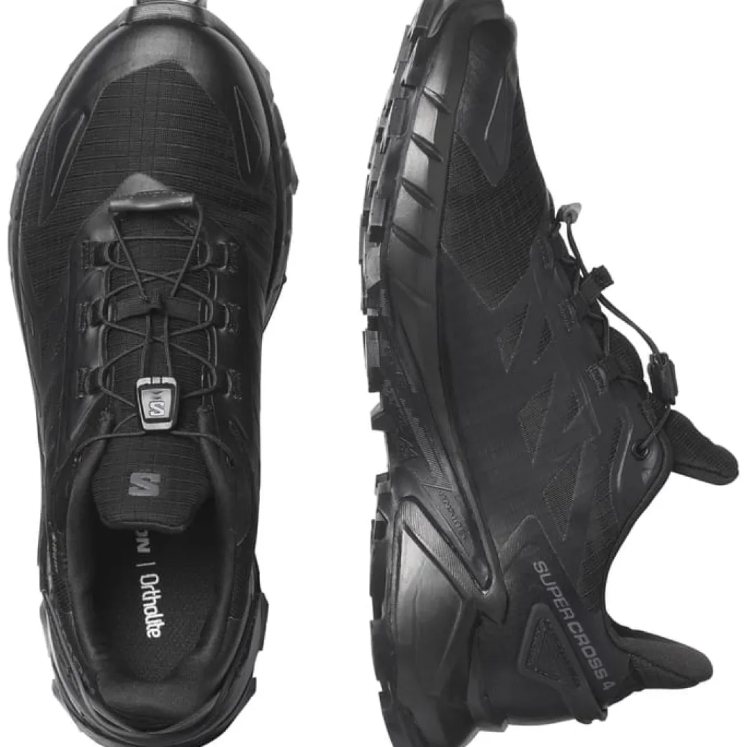Salomon Women's Supercross 4 GORE-TEX Black/Black/Black