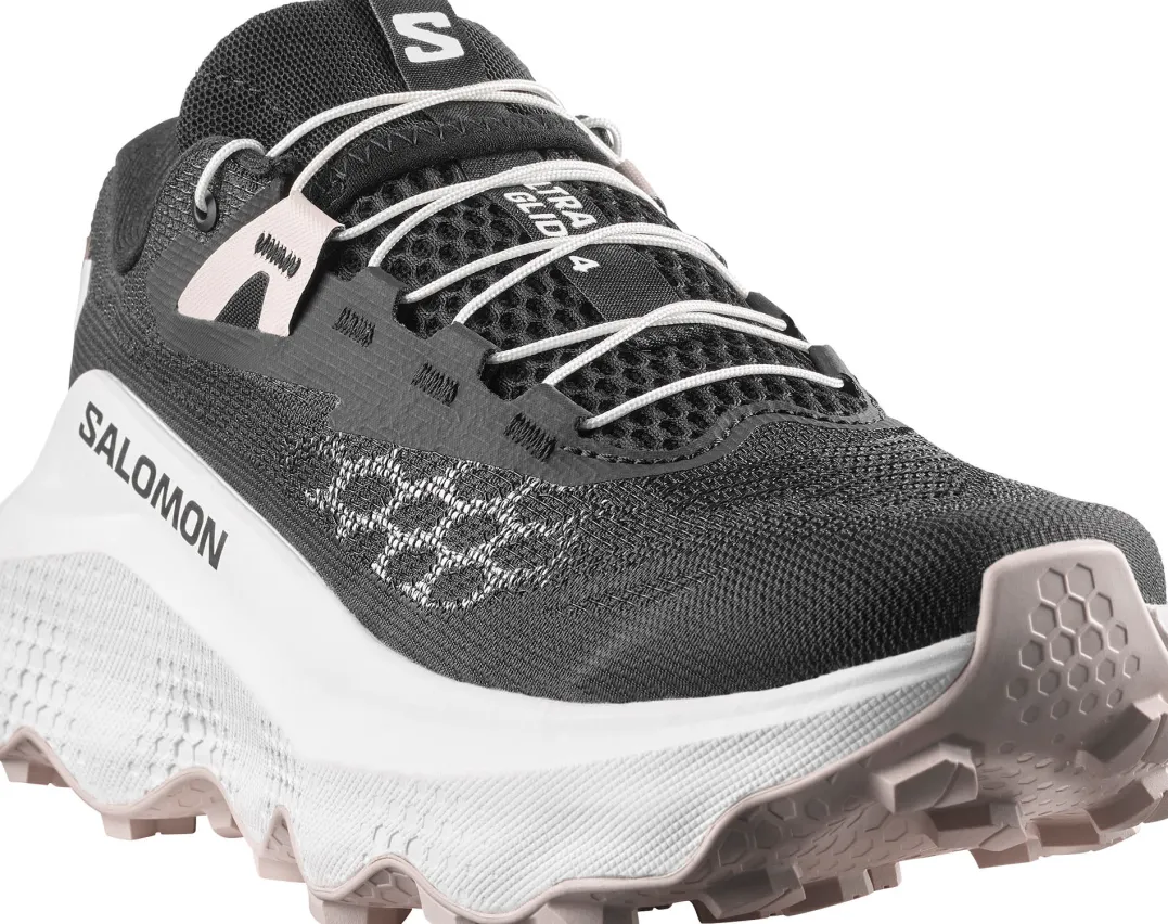 Salomon Women's Ultra Glide 4 Black/White/Silver Cloud