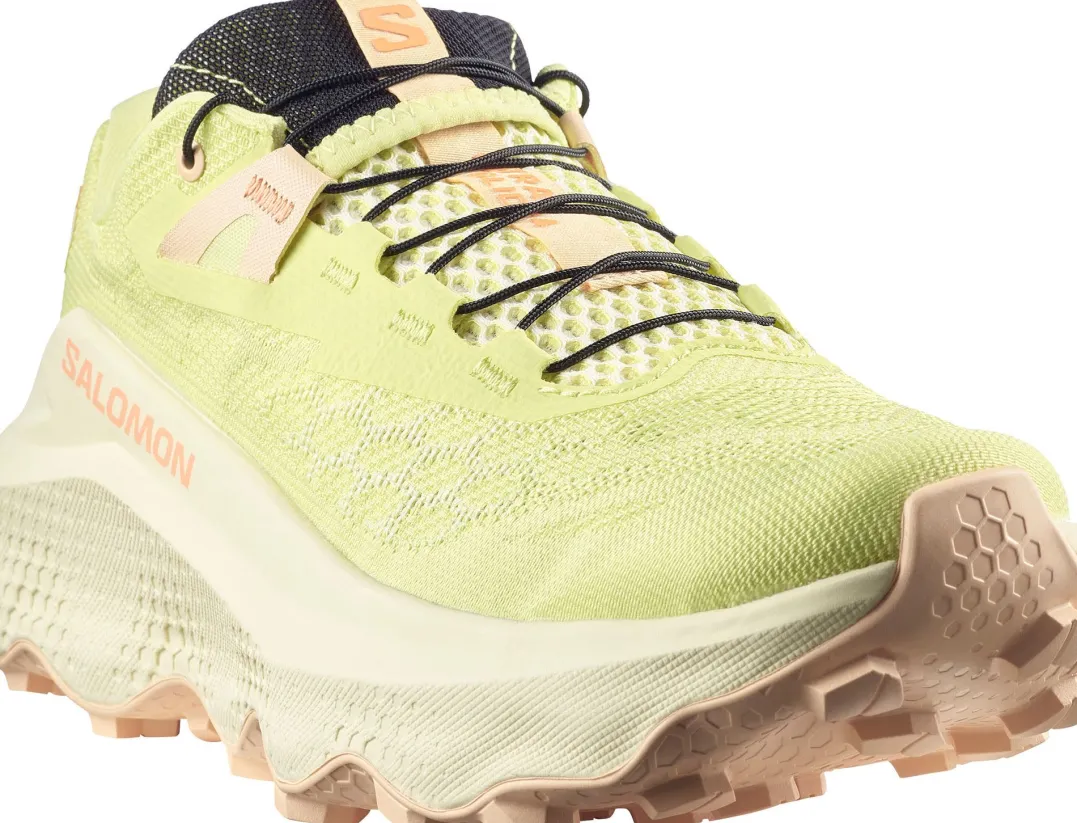 Salomon Women's Ultra Glide 4 Sunny Lime / Transparent Yellow / Almond Cream