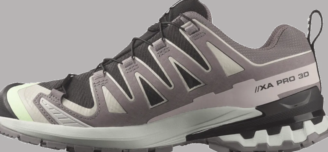 Salomon Women's XA Pro 3d V9 GORE-TEX Black/Patina Green/Gray Violet