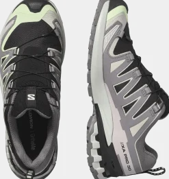 Salomon Women's XA Pro 3d V9 GORE-TEX Black/Patina Green/Gray Violet