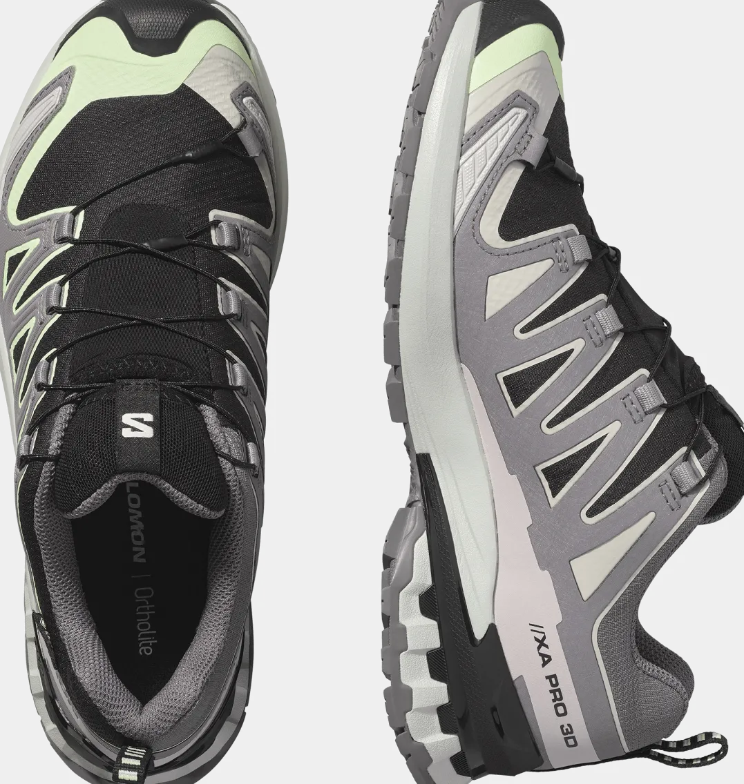 Salomon Women's XA Pro 3d V9 GORE-TEX Black/Patina Green/Gray Violet