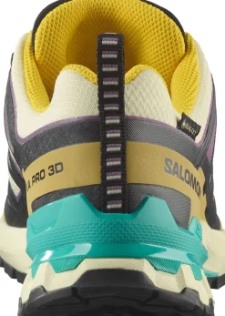 Salomon Women's XA Pro 3d V9 GORE-TEX Transparent Yellow/Black / Waterfall