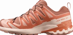 Salomon Women's XA Pro 3d V9 GORE-TEX Pecan Brown / Nectarine / Almond Cream
