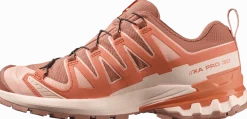 Salomon Women's XA Pro 3d V9 GORE-TEX Pecan Brown / Nectarine / Almond Cream