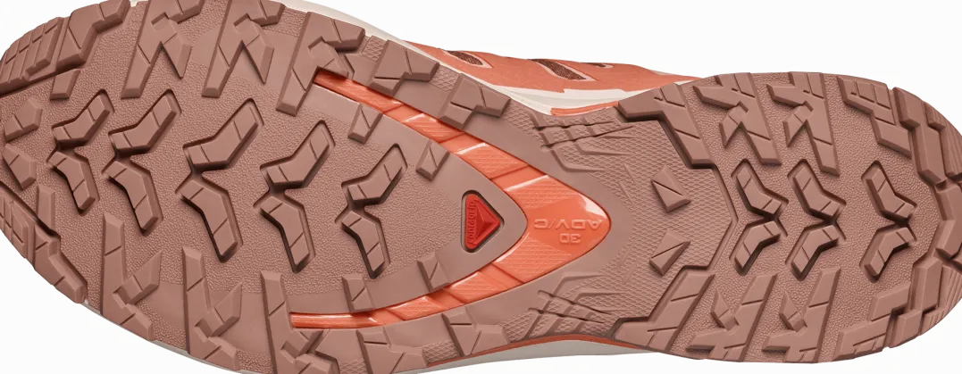 Salomon Women's XA Pro 3d V9 GORE-TEX Pecan Brown / Nectarine / Almond Cream