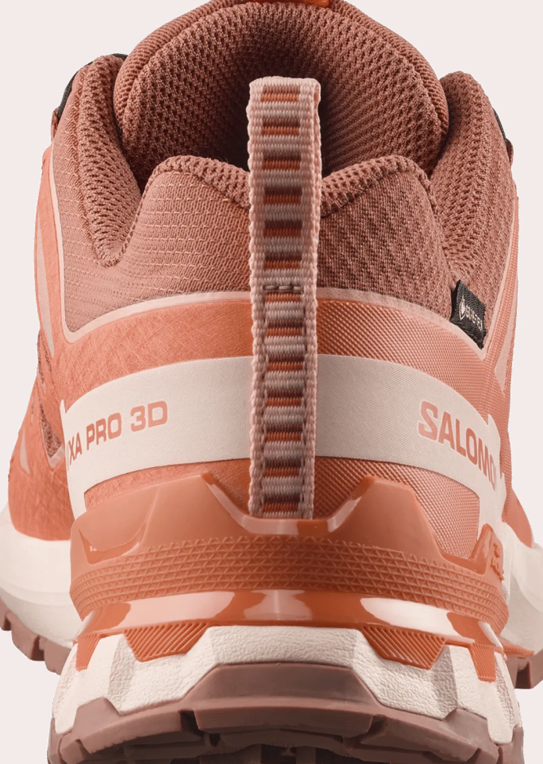 Salomon Women's XA Pro 3d V9 GORE-TEX Pecan Brown / Nectarine / Almond Cream