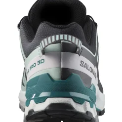 Salomon Women's XA Pro 3D V9 GORE-TEX Black/Bleached Aqua/Harbor Blue