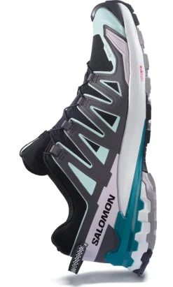 Salomon Women's XA Pro 3D V9 GORE-TEX Black/Bleached Aqua/Harbor Blue