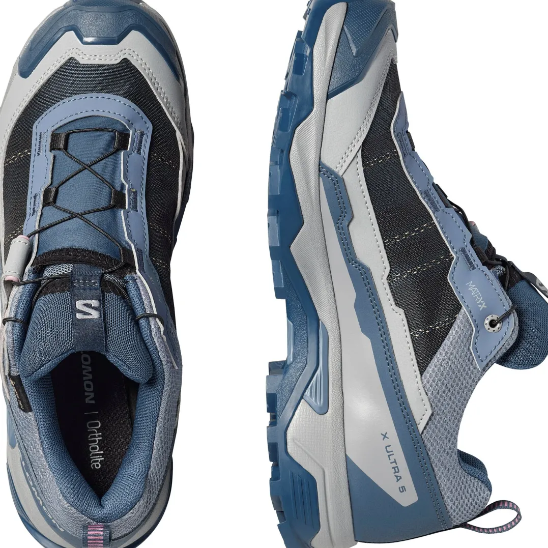 Salomon Women's X Ultra 5 GORE-TEX Spellbound / Monument / Dusky Orchid