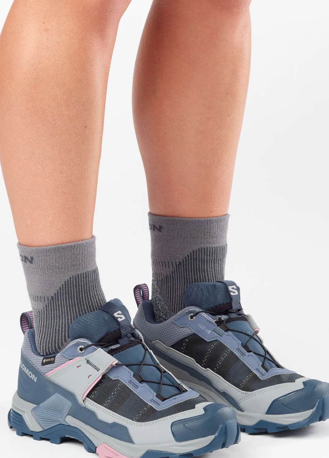 Salomon Women's X Ultra 5 GORE-TEX Spellbound / Monument / Dusky Orchid