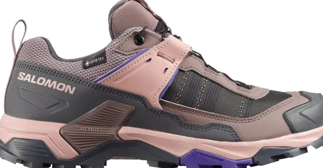 Salomon Women's X Ultra 5 GORE-TEX Iron / Shadow Gray / Deep Blue