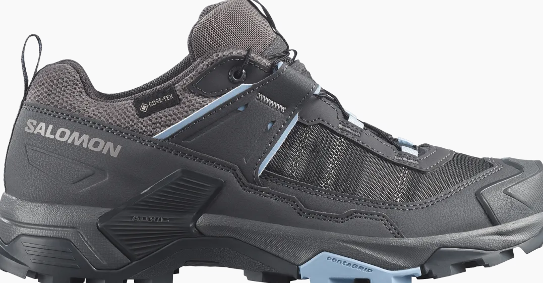 Salomon Women's X Ultra 5 GORE-TEX Asphalt / Castlerock / Brunnera Blue