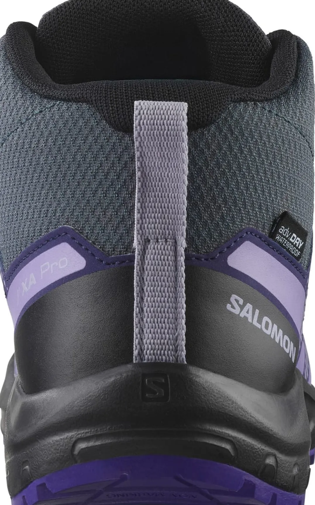 Salomon Xa Pro V8 Mid Waterproof Turbulence / Black / Liberty