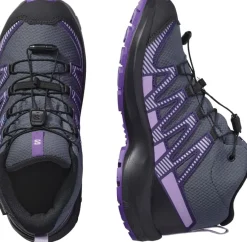 Salomon Xa Pro V8 Mid Waterproof Turbulence / Black / Liberty