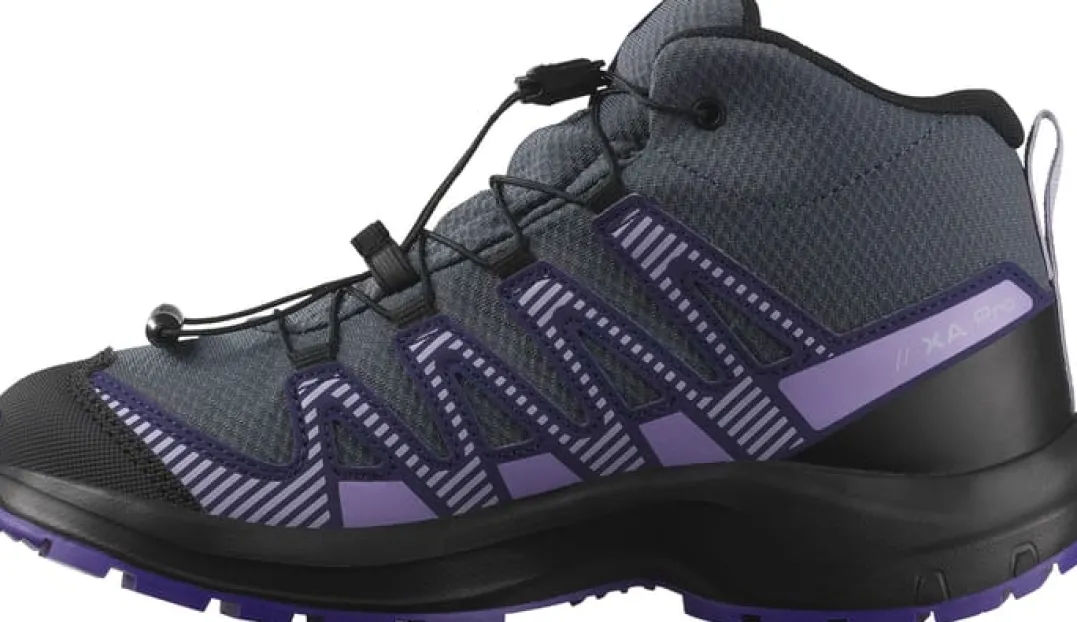 Salomon Xa Pro V8 Mid Waterproof Turbulence / Black / Liberty