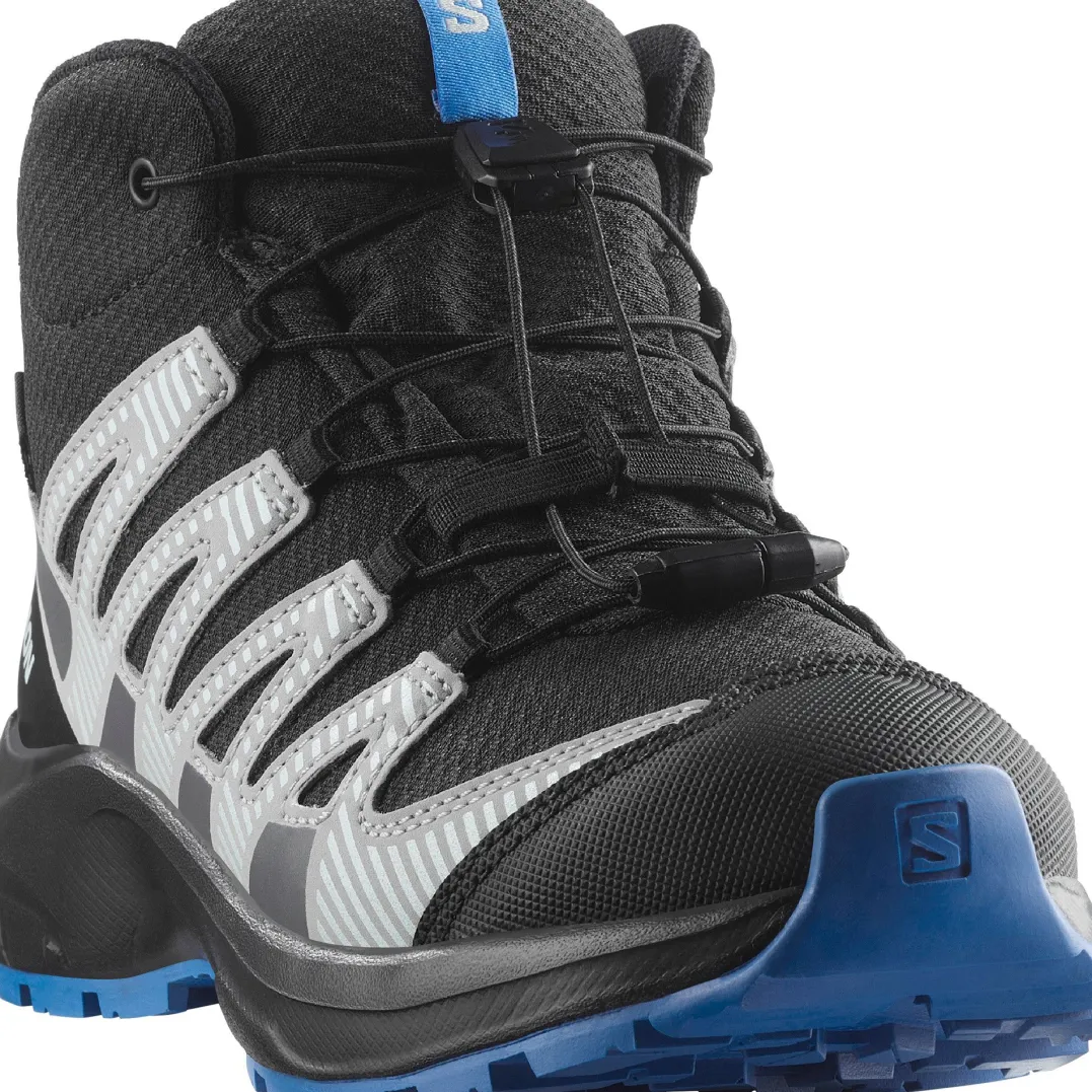 Salomon Xa Pro V8 Mid Waterproof Black/monument/french Blue