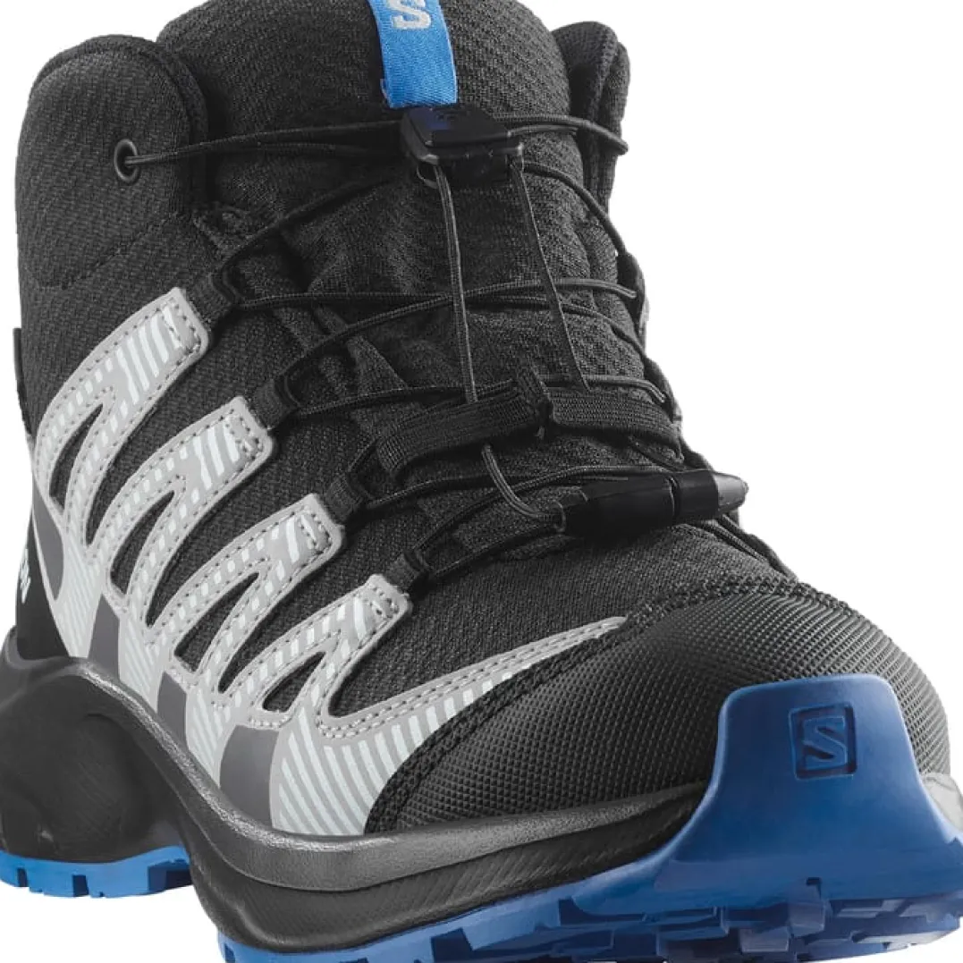 Salomon Xa Pro V8 Mid Waterproof Black/monument/french Blue