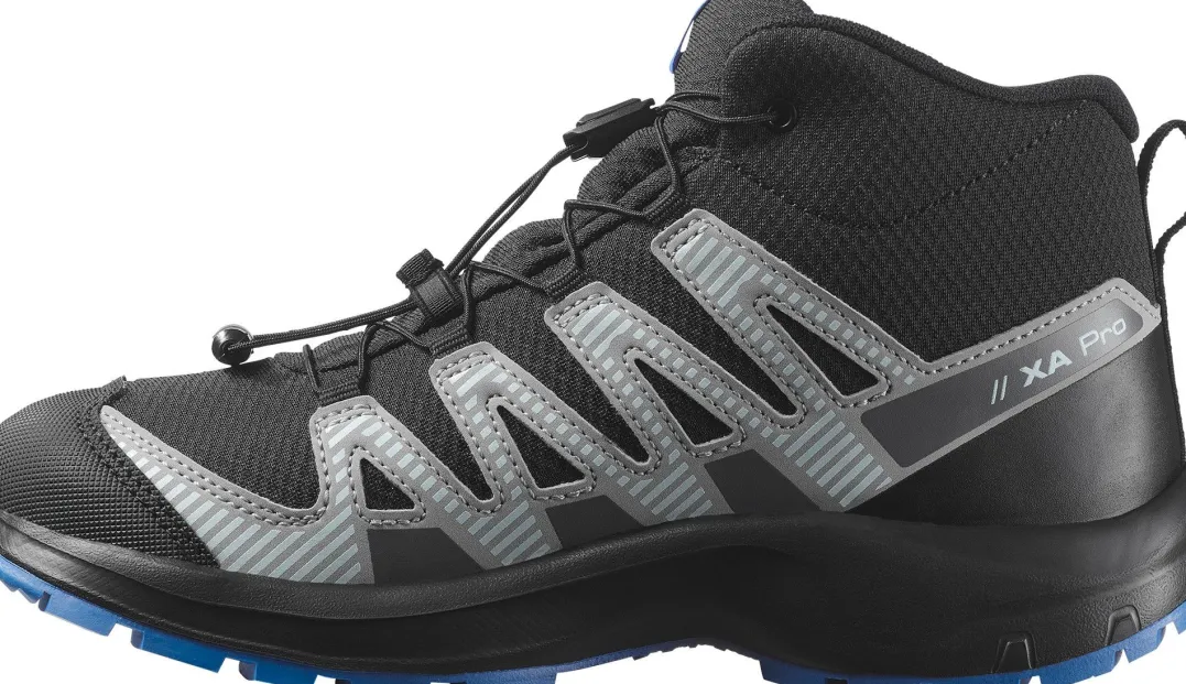 Salomon Xa Pro V8 Mid Waterproof Black/monument/french Blue