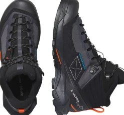 Salomon X Ultra Alpine Mid Gtx W Nine Iron/Black/Red Orange