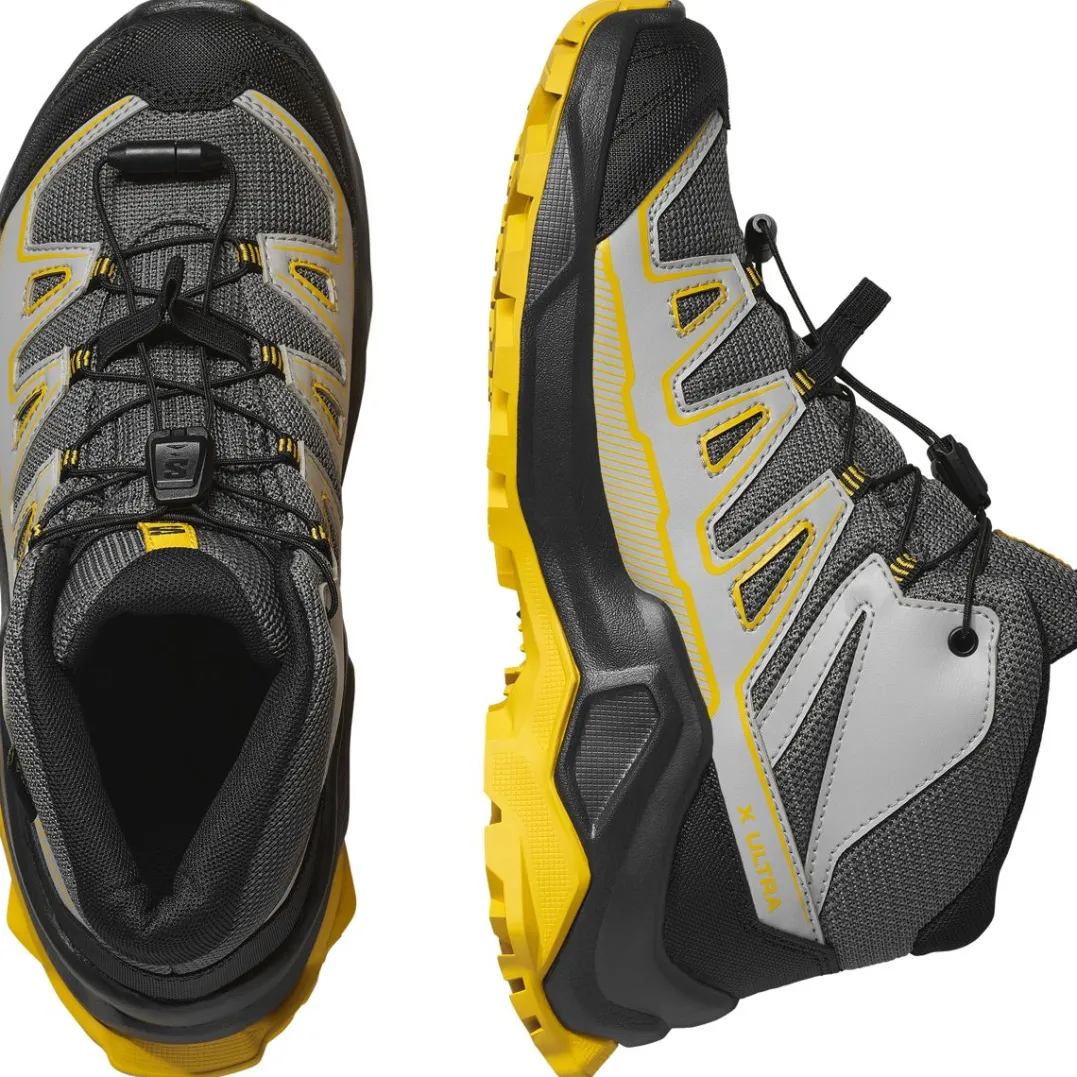 Salomon X Ultra Mid Gore-Tex Castlerock/black/spicy Mustard