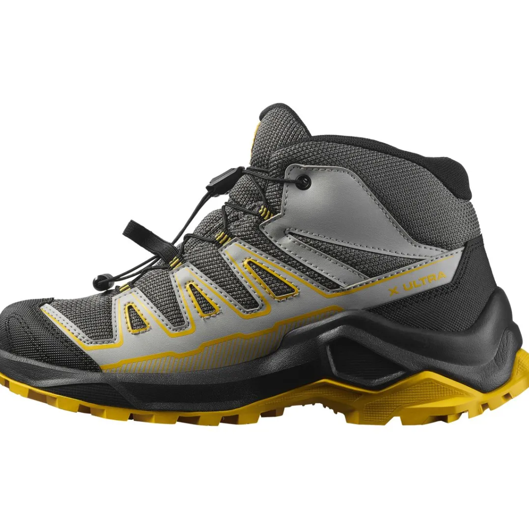 Salomon X Ultra Mid Gore-Tex Castlerock/black/spicy Mustard