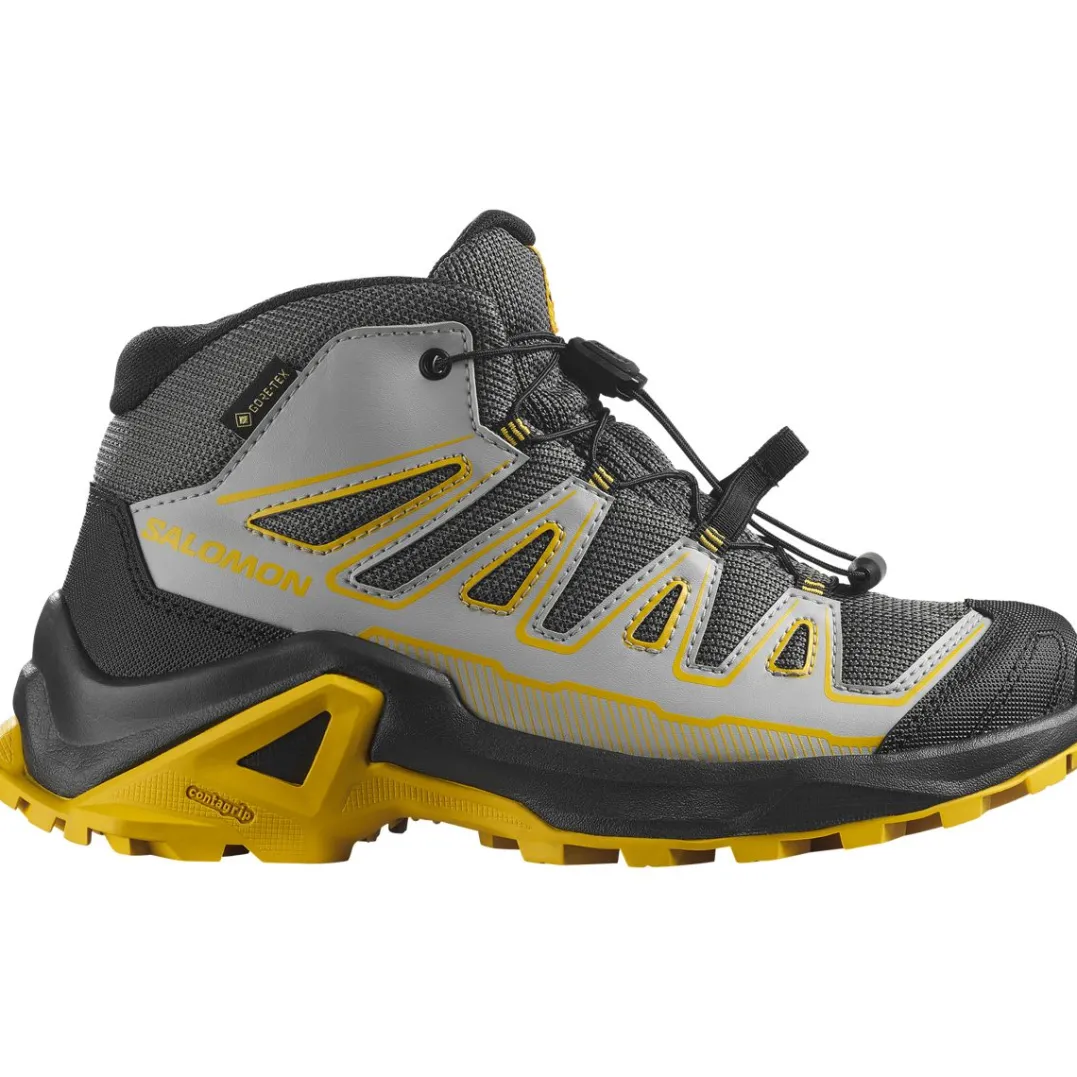 Salomon X Ultra Mid Gore-Tex Castlerock/black/spicy Mustard