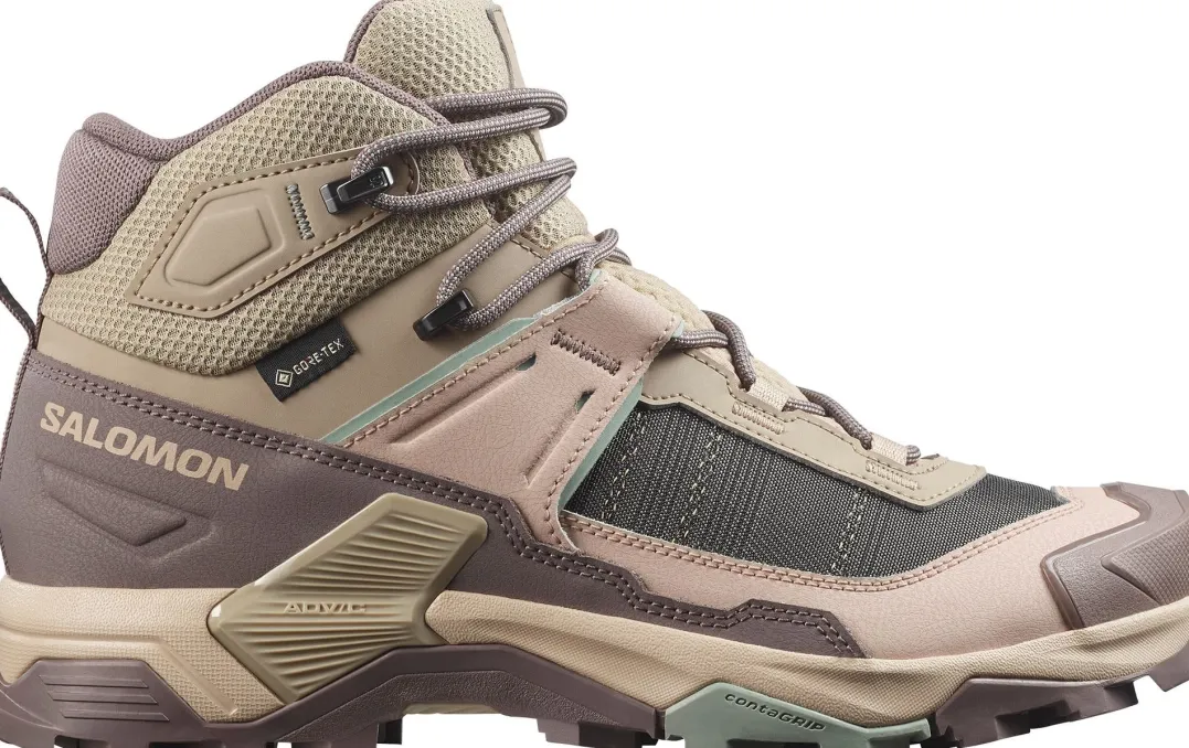 Salomon X Ultra 5 Mid Gore-Tex Iron / Desert Tan / Green Milieu