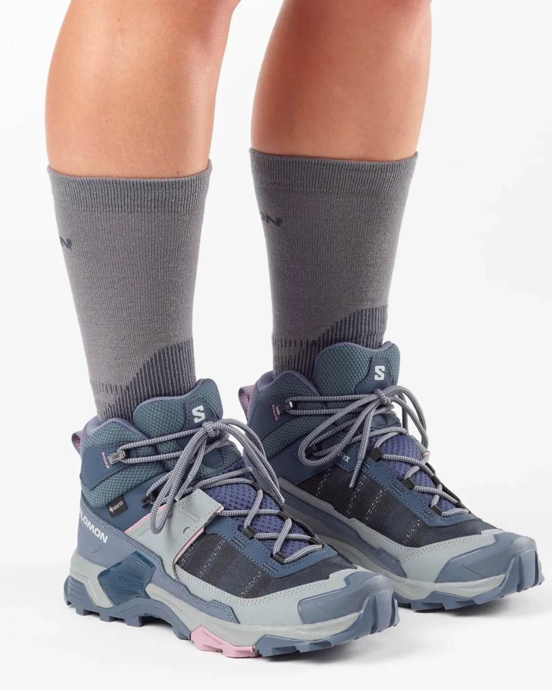 Salomon X Ultra 5 Mid Gore-Tex Spellbound / Monument / Dusky Orchid