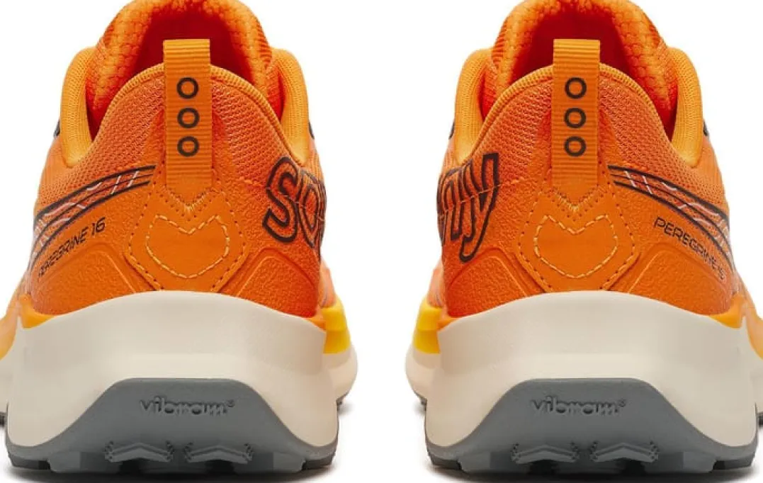 Saucony Men's Peregrine 16 Fuego/cyber