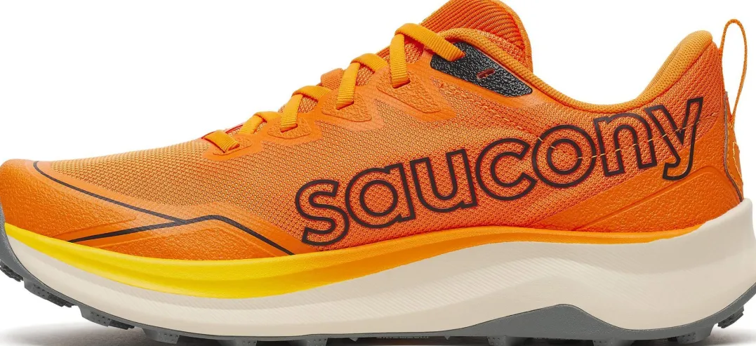 Saucony Men's Peregrine 16 Fuego/cyber