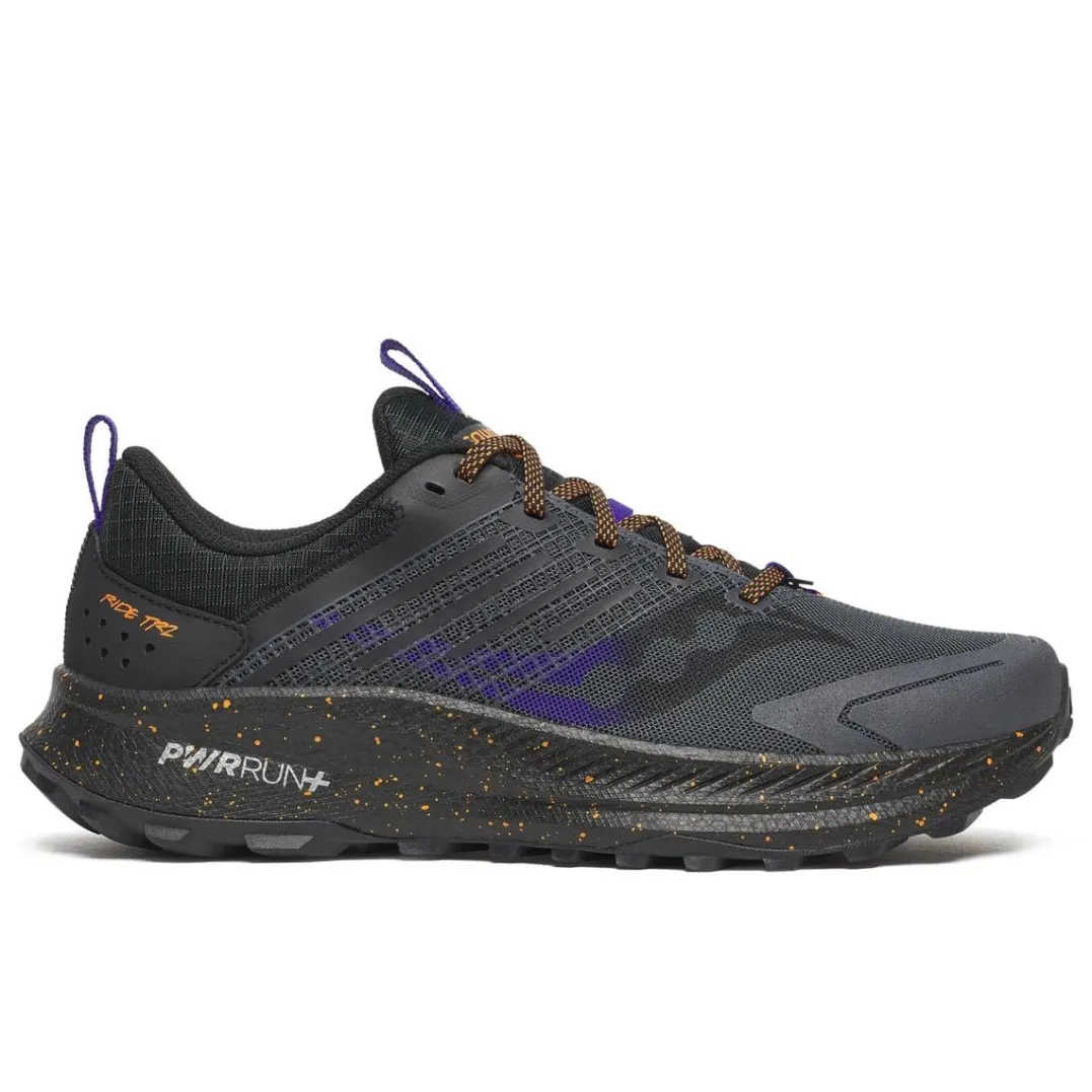 Saucony Men's Ride TR2 Carbon/black
