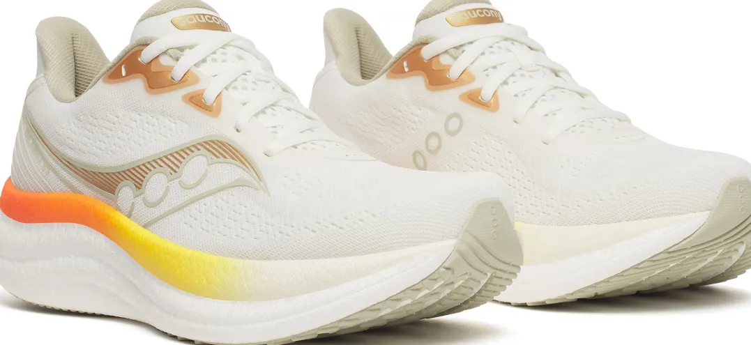 Saucony Men's Triumph 23 Ivory/fire