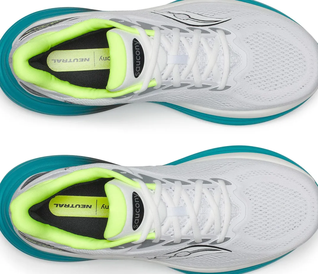 Saucony Men's Triumph 24 White/tranquil