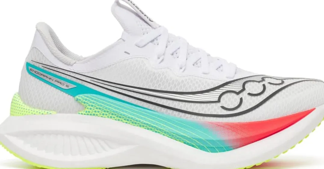 Saucony Women's Endorphin Pro 5 White/multi