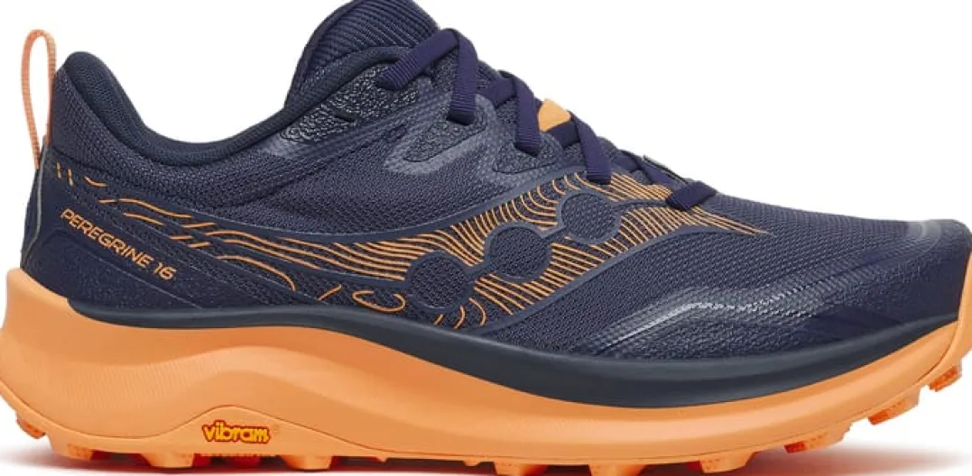 Saucony Women's Peregrine 16 Naval/persian